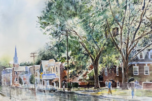 AF804 - Water Color Framed