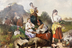 AF811 - Painting on canvas