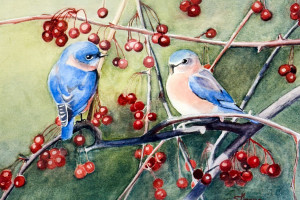 AF814 - Water color framed